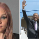 Amanda Bynes' booking photo (Getty Images); Barack and Michelle Obama (Saul Loeb/Getty Images)